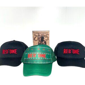 Krampus Red One Regal Merch 3 Hats and Calendar